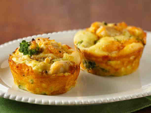 Impossibly Easy Mini Chicken 'N Broccoli Pies