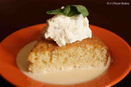 Tres Leches Cake - A Chica Bakes