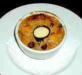 Peach Bread Pudding With Peach Sauce