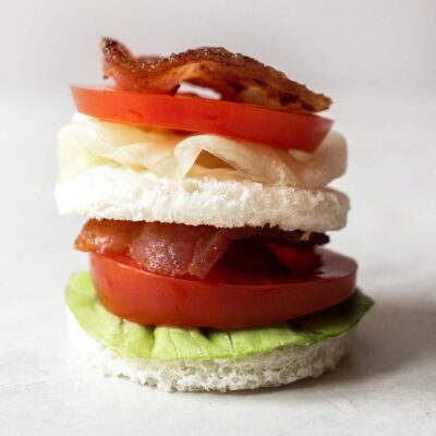 BLT (Bacon, Lettuce, Tomato) Tea Sandwiches 1