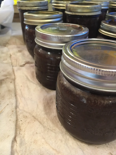 Chocolate Pudding Home Canned