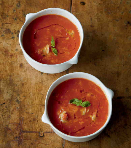 Lidia Matticchio Bastianich's Tomato and Clam Soup