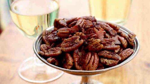 Spiced Bacon Pecans