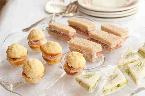 Tea Sandwiches - Three Ways from Never Enough Thyme