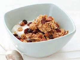 Almond Granola with Dried Fruit