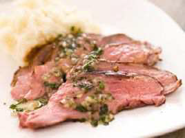 Roast Butterflied Leg of Lamb with Coriander, Cumin, and Mustard Seeds