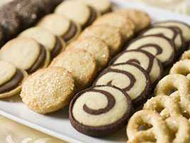 Vanilla Pretzel Cookies