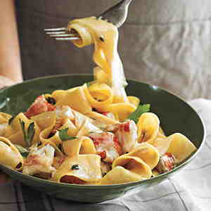 Lobster Pappardelle - Mary's