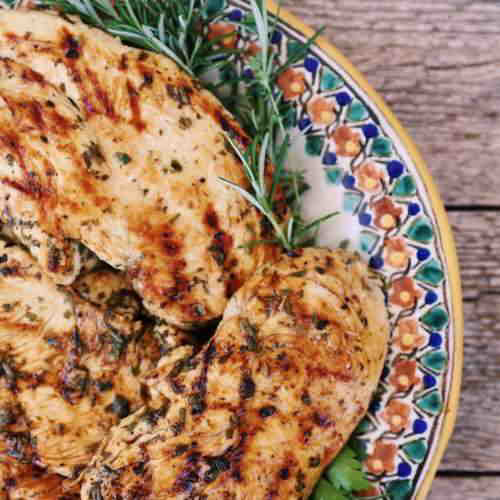 Lemon-Herb Grilled Latin Chicken