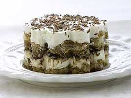 Tiramisu with Frangelico and Orange