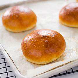 Potato Dinner Rolls with Cheddar & Mustard