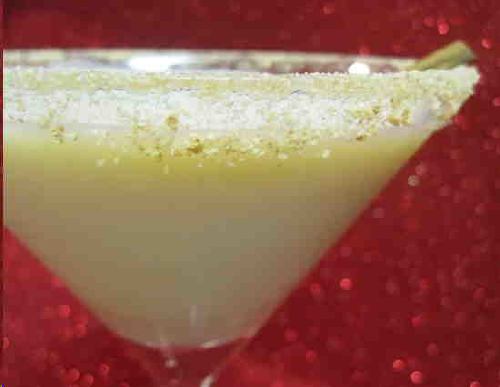 Eggnog Martini