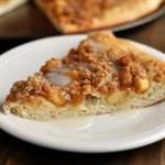 Apple Cinnamon Streusel Dessert Pizza