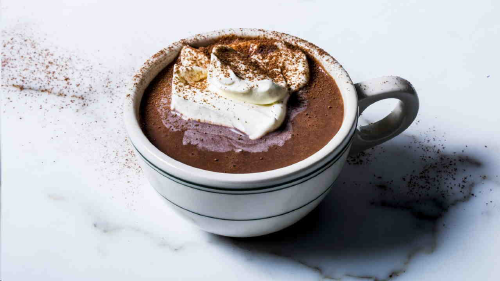 Hot Chocolate Recipe from Bon Appetit