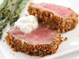 Horseradish-Crusted Beef Tenderloin