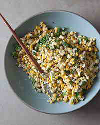 Mexican Grilled-Corn Salad with Citrus Aioli