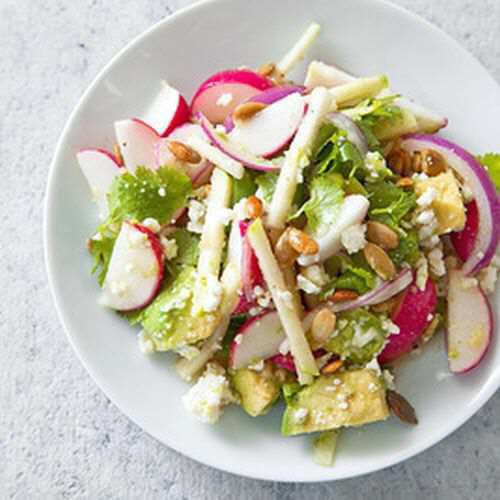Southwestern Apple and Radish Salad