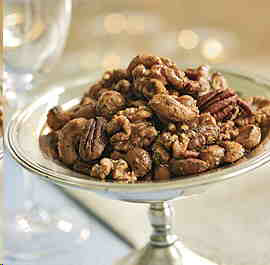 Spiced Mixed Nuts from Fine Cooking