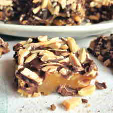 Dark Chocolate Buttercrunch: King Arthur Flour