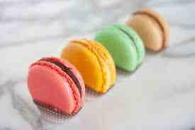 Macarons with Dark Chocolate Ganache- Mary's based on Sur La Table