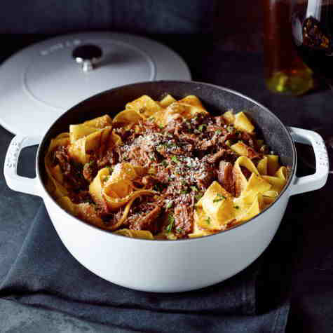 Short Rib Ragù with Fresh Pappardelle - Mine based on Williams Sonoma