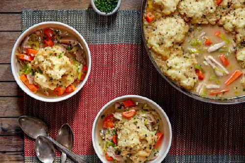 Dumplings based on NY Times for chicken & dumplings