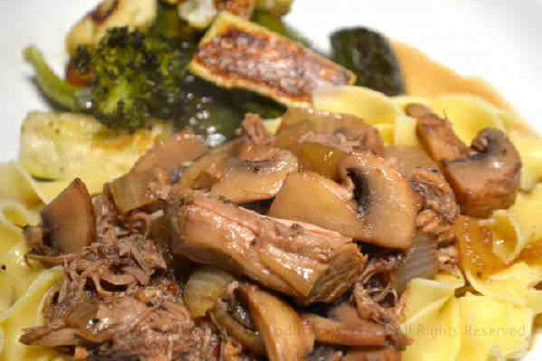 Pulled Pork Stroganoff