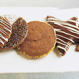 Mexican Chocolate Butter Cookies