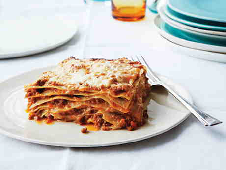 Lasagna Bolognese from Epicurious