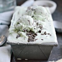 Mint Chocolate Chip Ice Cream - Simply Scratch