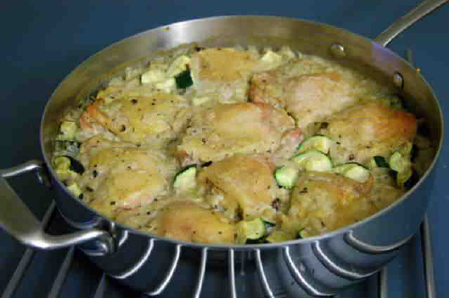 Baked Chicken and Rice