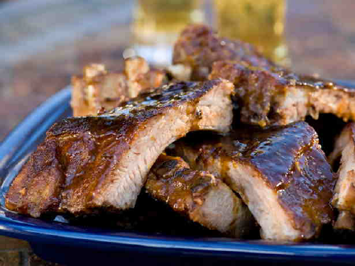 Baby Back Ribs with Dry Rub Alton Brown