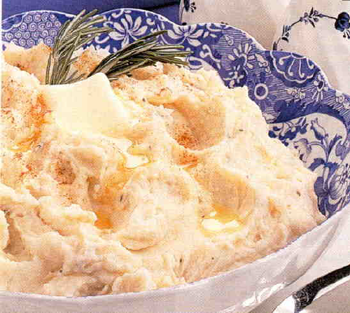 Mashed Potatoes With Sage & Garlic