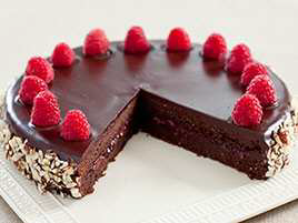 Chocolate-Raspberry Torte