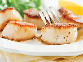 Pan-Seared Scallops