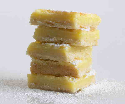 Lemon Shortbread Bars from Fine Cooking