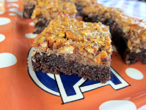 Pecan Pie Brownies - Marys based on Completely Delicious