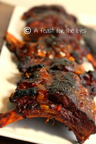 Barbecued Baby Back Ribs - Pressure Cooker Style - Mary's