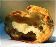 Gougères with Gruyere from French Laundry