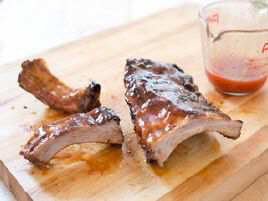Grilled Glazed Baby Back Ribs
