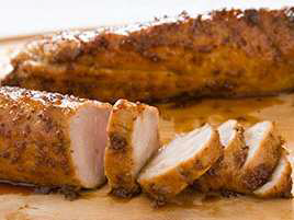 Maple-Glazed Pork Tenderloin with Smoked Paprika and Ginger
