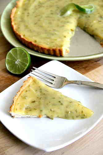 Lime Curd Tart - Flavia's Based On Ina Garten