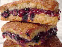 Darling Coffee's Blueberry Scones : Recipes : Cooking Channel