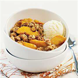 Peach Crumble