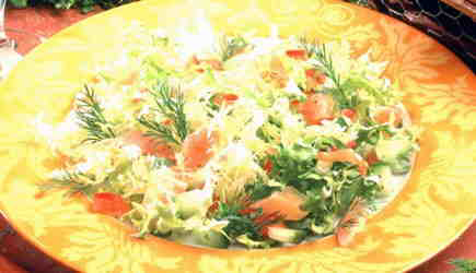 Salmon Salad With New Potatoes