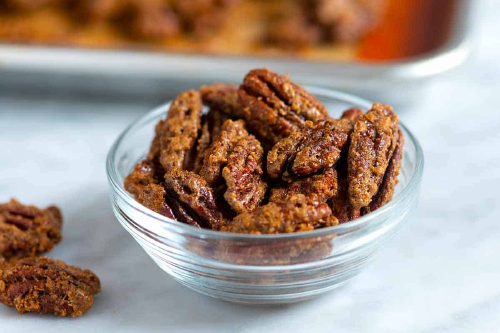 Candied Crunchy Pecans