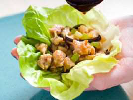 Chinese Chicken Lettuce Wraps