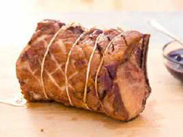 Slow-Roasted Bone-in Pork Rib Roast