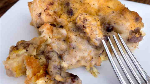 Biscuits and Gravy Casserole