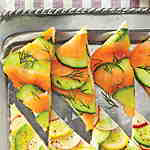 Salmon-Cucumber Tea Sandwiches